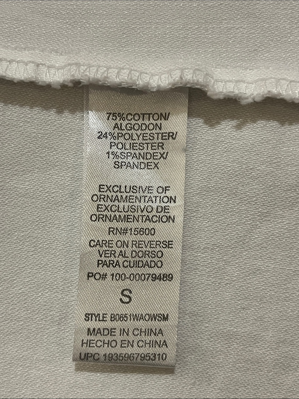 Democracy White Denim / Jean Jacket. 
4 pockets. 75% cotton. Stretchy. S - Picture 10 of 12
